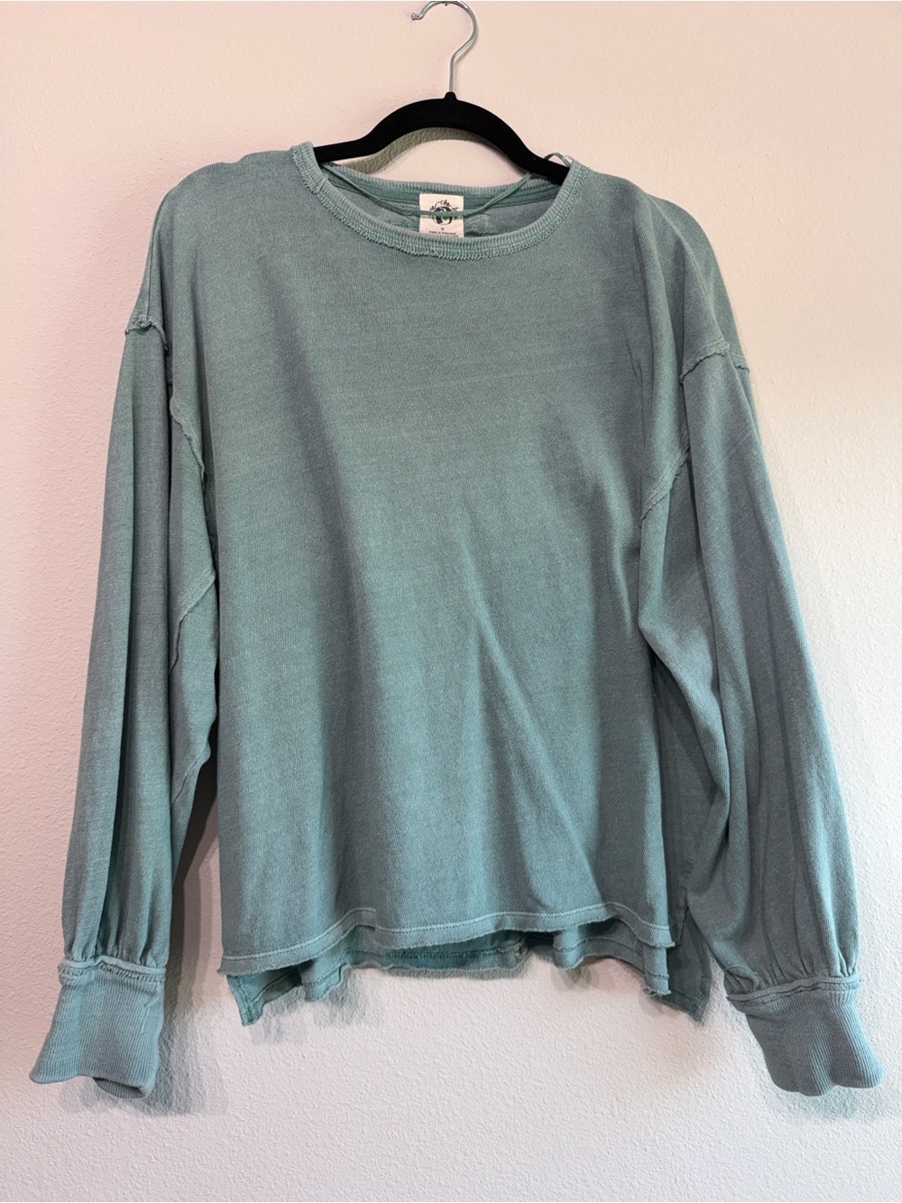 Free People We The Free Ready For This Long Sleeve T-Shirt Womens Medium Casual